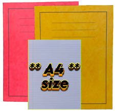 A4 School Lined Exercise Writing Books *Good quality* Single Or Bulk Job Lots