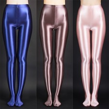 Women's Shiny Satin Glossy Wet