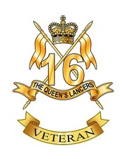 16th 5th Queens Royal Lancers Veteran Waterproof Vinyl Stickers Decal Army