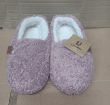 Longbay, pink fluffy slippers