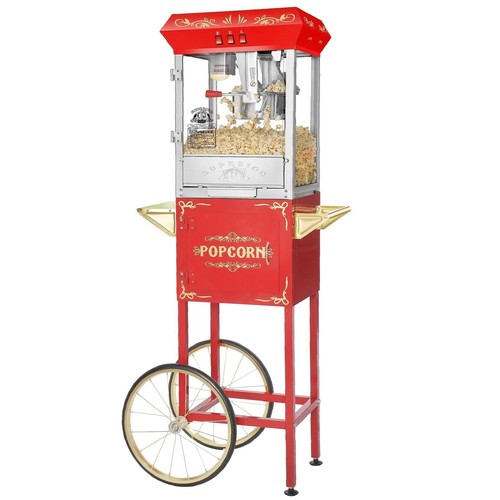 Popcorn machine with cart - popcorn,