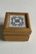 Handcrafted Oak Trinket Box
