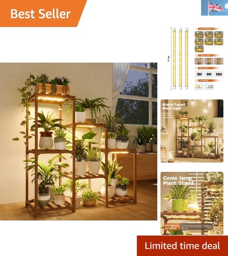 Tier ladder plant stand with - plant,