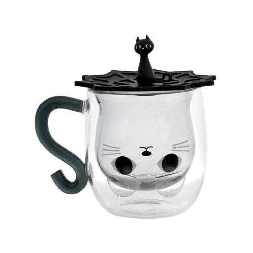 250 300ml cute - cat, wall