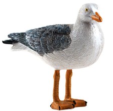 Large 20cm standing - 20cm, seagull
