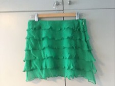 GOAT green mini skirt