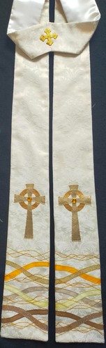 New handmade ivory - new, brocade