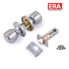 ERA Satin Privacy Door Knobs