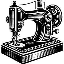 'Vintage Sewing Machine'