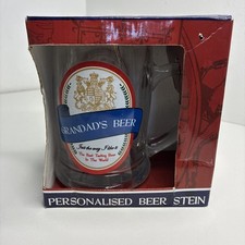 Glass Beer Stein 1 Pint