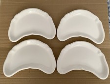 4 White China Crescent Side