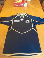 Signed RWC Scotland 2011 Rugby Jersey Official 