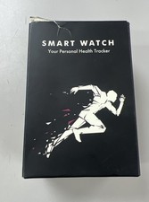 Vigo Run Teminice Smart Watch Fitness Health Tracker Black