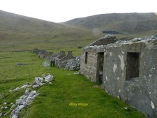 Photo 6x4 Abandoned houses Now