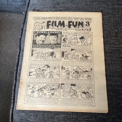 Film fun comic - film, january