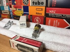 1x Rare NOS NEC 12AY7  Gain 12AX7 Sub ~ RodeClassic AKG Mic C12 U95 FenderAmp