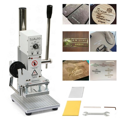 Leather heat press - press, hot