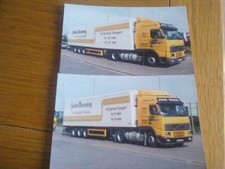 2 X VOLVO FH   GLOBETROTTER TRUCK  PHOTOGRAPHS COLOUR [ JOHN DEENEY  ] ]