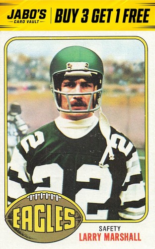 1976 topps 302 larry marshall - 1976,