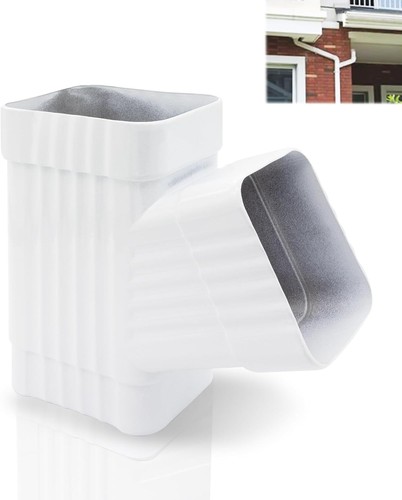 Gutter downspout connector - y,