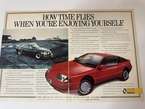 Original 1988 renault alpine - original,