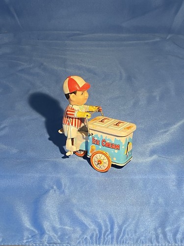 Vintage tin litho wind - tin, ice