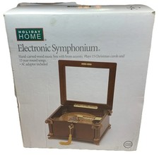 Holiday Home Electronic Symphonium Plays 30 Christmas And Year Round Songs New