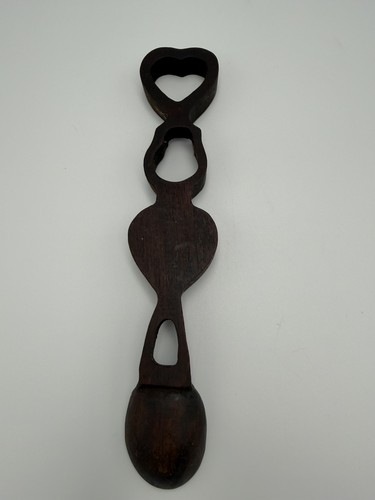 Vintage welsh love spoon - vintage,
