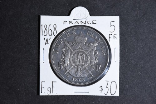 France francs 1868 - france, a
