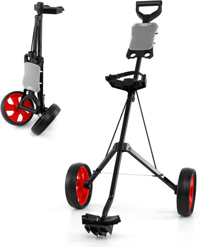Folding golf push pull - push, cart