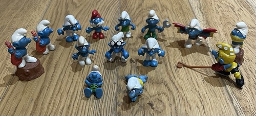 Vintage schleich smurfs - vintage,