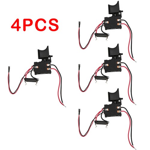4pcs trigger switch - 7.2-, 24v