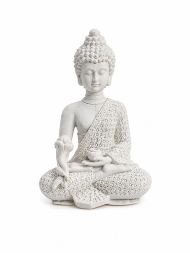 Small meditating buddha figure - meditating,