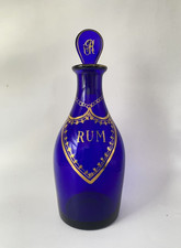Antique c1810 Bristol Blue