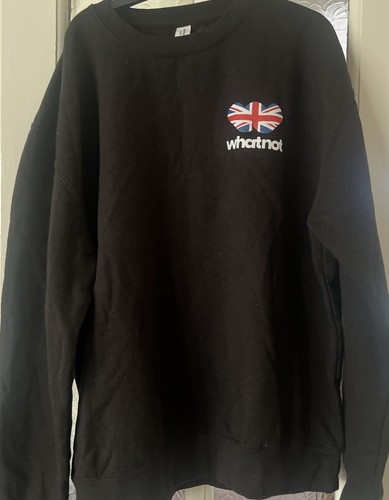 Whatnot black sweatshirt - black,