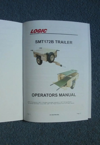 British army quadbike trailer - army,