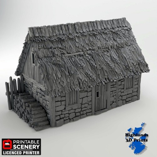 Norman stone barn scatter - stone,