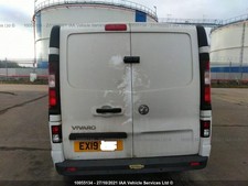 VAUXHALL VIVARO MK2 X82 2015-2019 WHITE 1.6 DIESEL MANUAL - BREAKING CAR SPARES