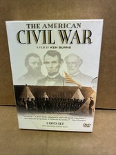 The American Civil War 3 Dvd Boxset Region 2 New & Sealed Ken Burns