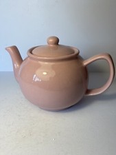 Price And Kensington Traditional Tea Pot Ceramic 6 Cups Teapot Pink