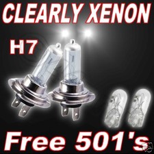 CLEAR XENON bulbs vauxhall