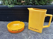 Benson & Hedges Ashtray & Whisky Water Jug Pitcher Ceramic Prompots Brewerania