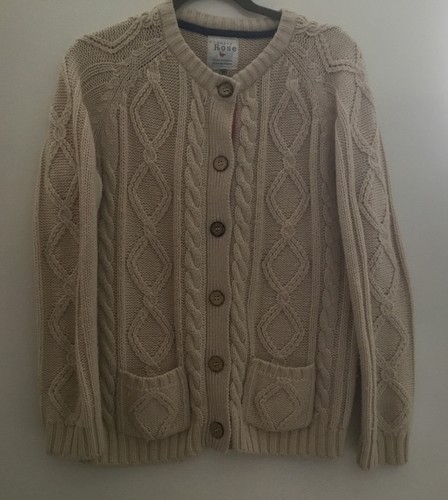 Country rose cream cardigan - country,