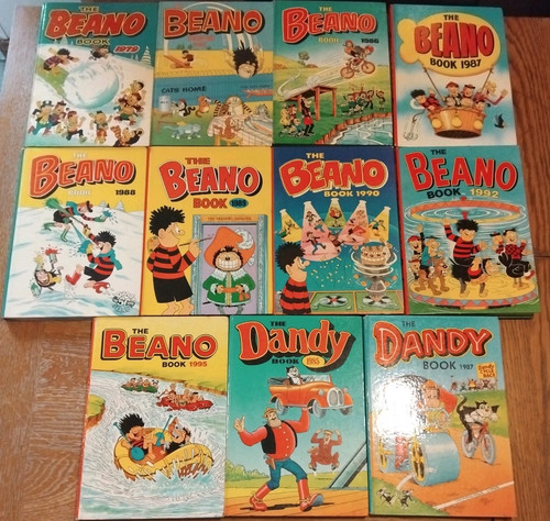 Vintage beano dandy annuals - beano,
