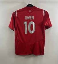 England Owen 10 Away Football