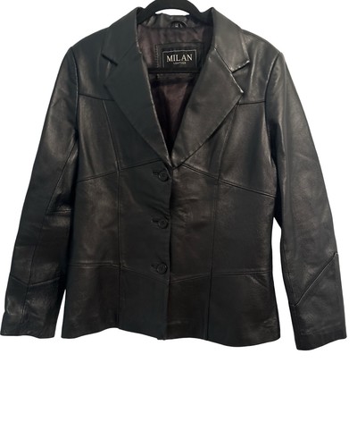 Milan leather black - milan,
