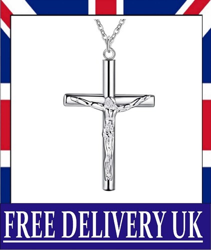925 sterling silver crucifix - 925,