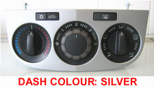 VAUXHALL MK3 CORSA D 2006-2014 SILVER HEATER CLIMATE CONTROL PANEL 466119570