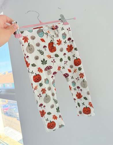 Baby ribbed leggings - leggings, 9-12