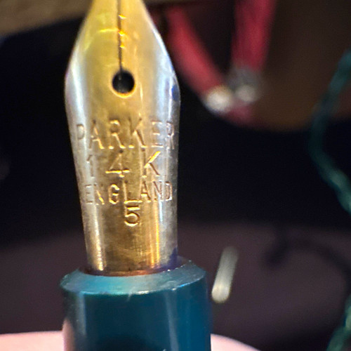 Parker fountain pen 14k nib - pen,